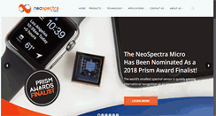 Desktop Screenshot of neospectra.com